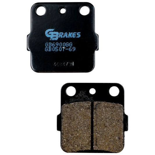 GBrakes Brake Pad - Semi-Metallic Honda ATC 200X 1983–2027