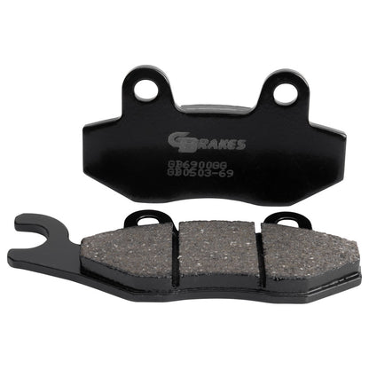 GBrakes Brake Pad - Semi-Metallic Suzuki DR250 1989-2009