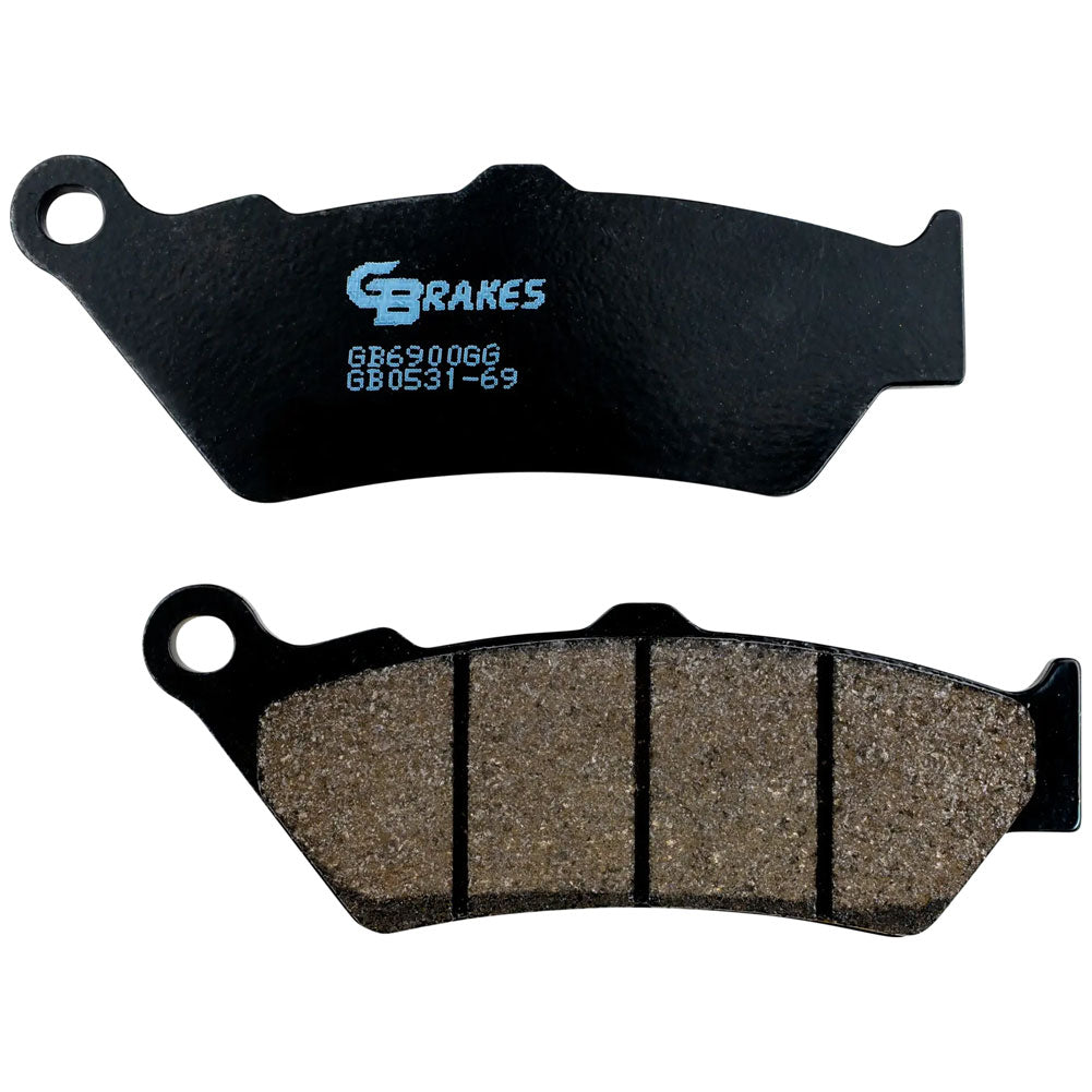 GBrakes Brake Pad - Semi-Metallic Royal Enfield Continental GT 650 2019–2026