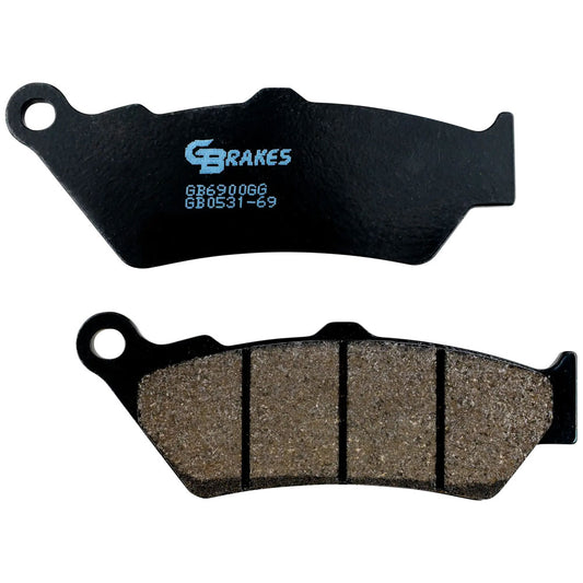 GBrakes Brake Pad - Semi-Metallic Royal Enfield Continental GT 650 2019–2026