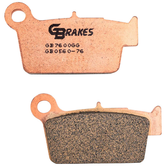 GBrakes Brake Pad - Sintered Double H Kove 450 Rally 2024-2026
