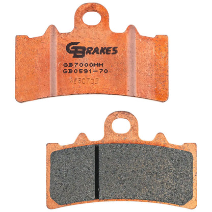GBrakes Brake Pad - Sintered Double H Triumph Daytona 660 2013–2026