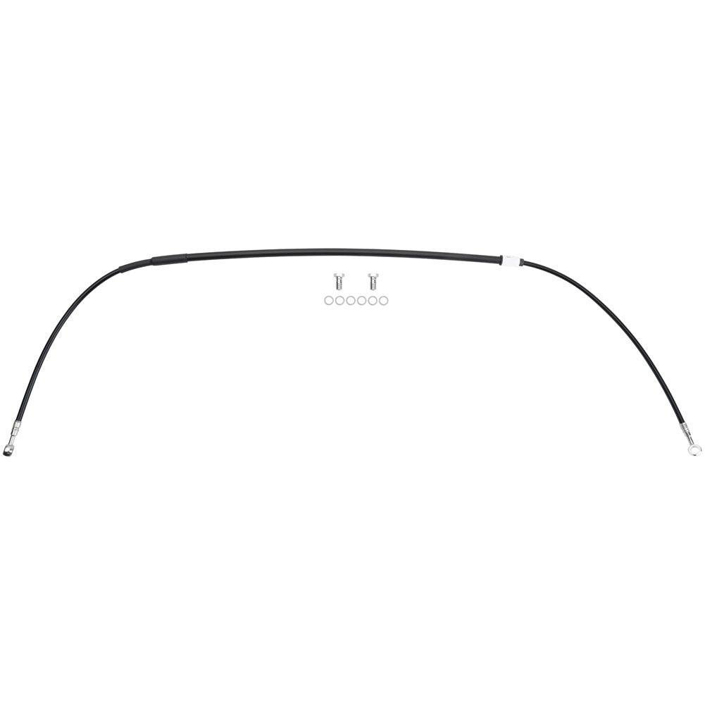 GBrakes Front Steel Braided Brake Line Kawasaki KX125 2004–2026