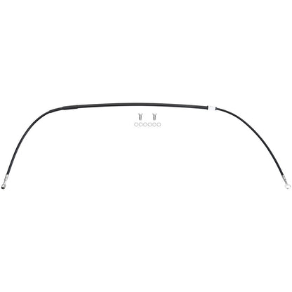 GBrakes Front Steel Braided Brake Line Kawasaki KX125 2004–2026