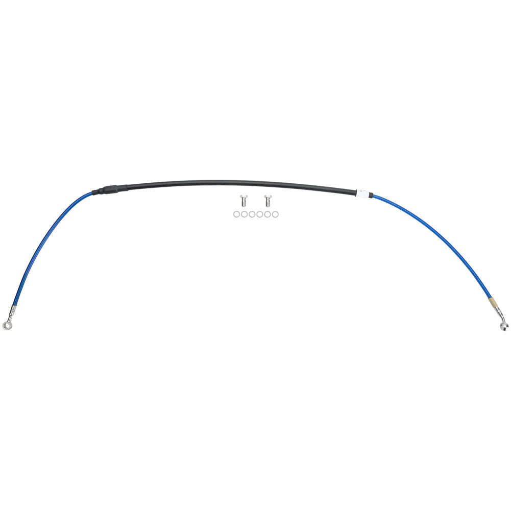 GBrakes Front Steel Braided Brake Line Yamaha YZ125 1998–2004