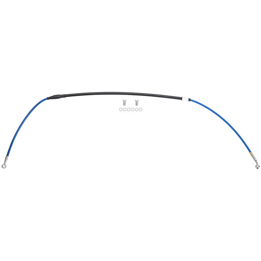 GBrakes Front Steel Braided Brake Line Yamaha YZ125 1998–2004