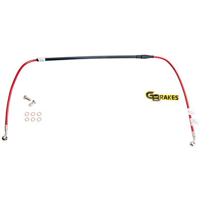 GBrakes Rear Steel Braided Brake Line Honda TRX 450ER 2004-2014