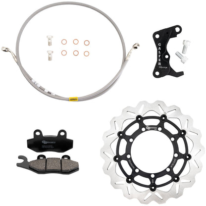 GBrakes Tsunami Oversize Front Rotor Kit Yamaha YZ125 2007–2026