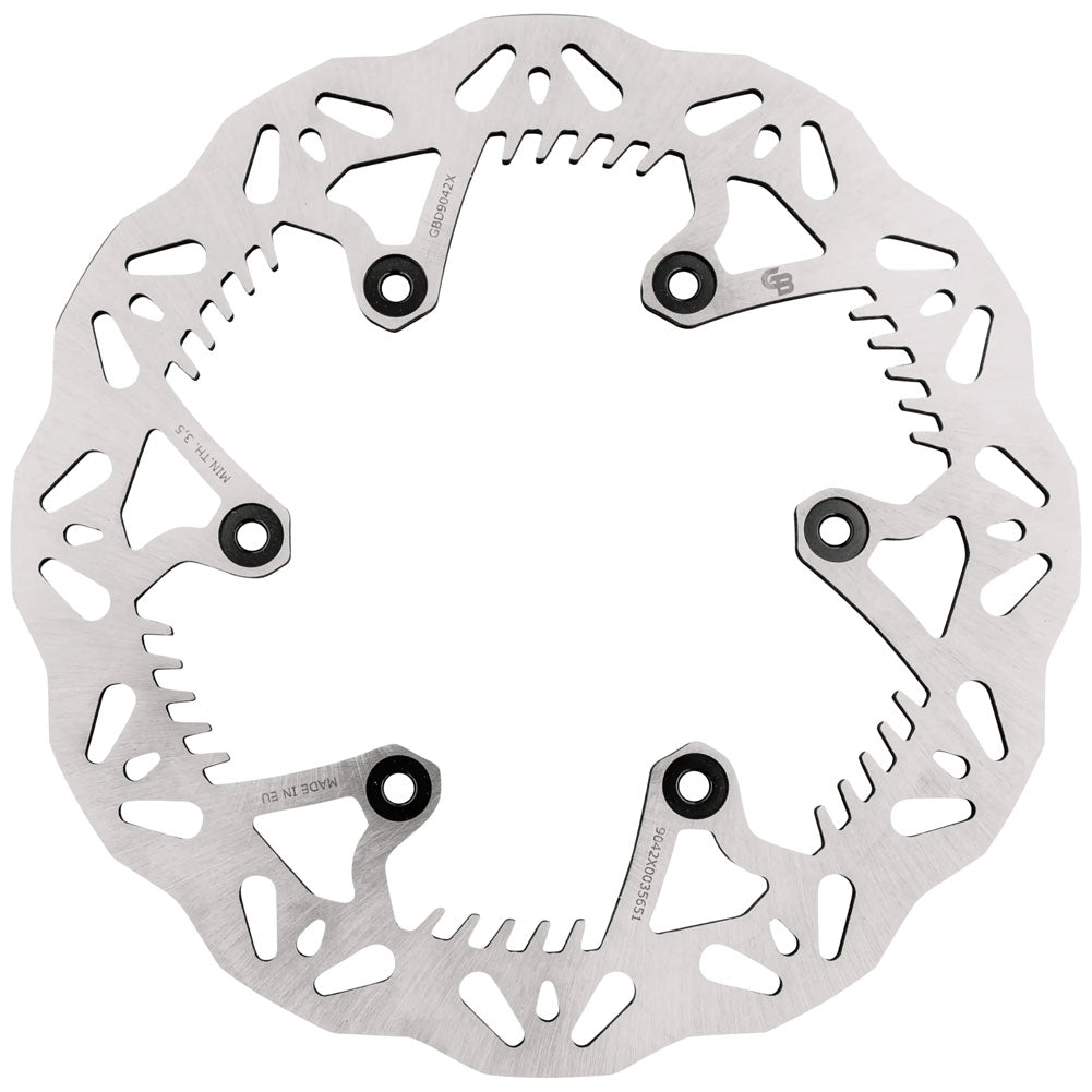 GBrakes Wave Brake Rotor Rear Yamaha WR250F 2002–2018