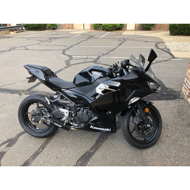Toce Razor Tip Full Exhaust System - Kawasaki Ninja 400 2018-2025