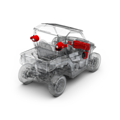 Rockford Fosgate Stage 4 Audio System Polaris General 2016+