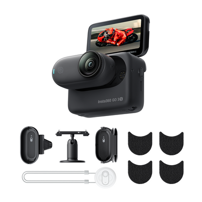 NSTA360 Go 3S Helmet Mount Bundle