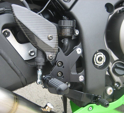 Graves Adjustable Rearsets Kawasaki ZX-10 2016-2020