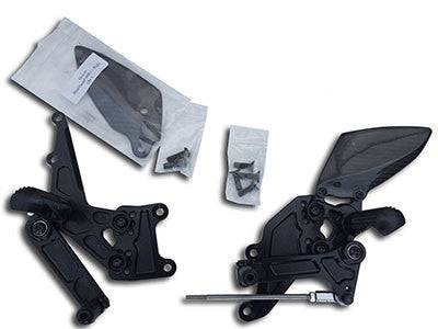 Graves Adjustable Rearsets Yamaha R3 2015-2023 - Adventure Parts