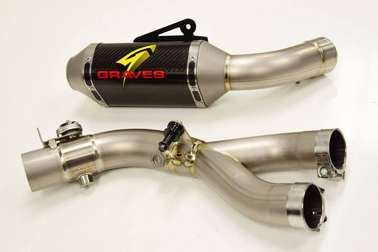 Graves  Cat Eliminator Exhaust Valve Type-R-Carbon Yamaha R1 2015-2024 - Adventure Parts