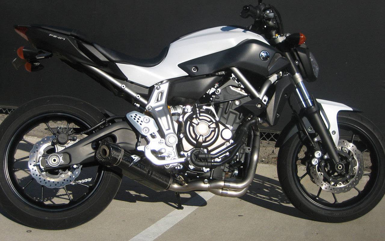 Graves Full Exhaust System Yamaha FZ-07 2015-2017/MT-07 2018/XSR700 2016/R7  2021-2024 | Adventure Parts
