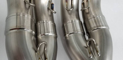 Graves  Full Titanium Exhaust System with Titanium 265mm Silencer Yamaha R1 2015-2024