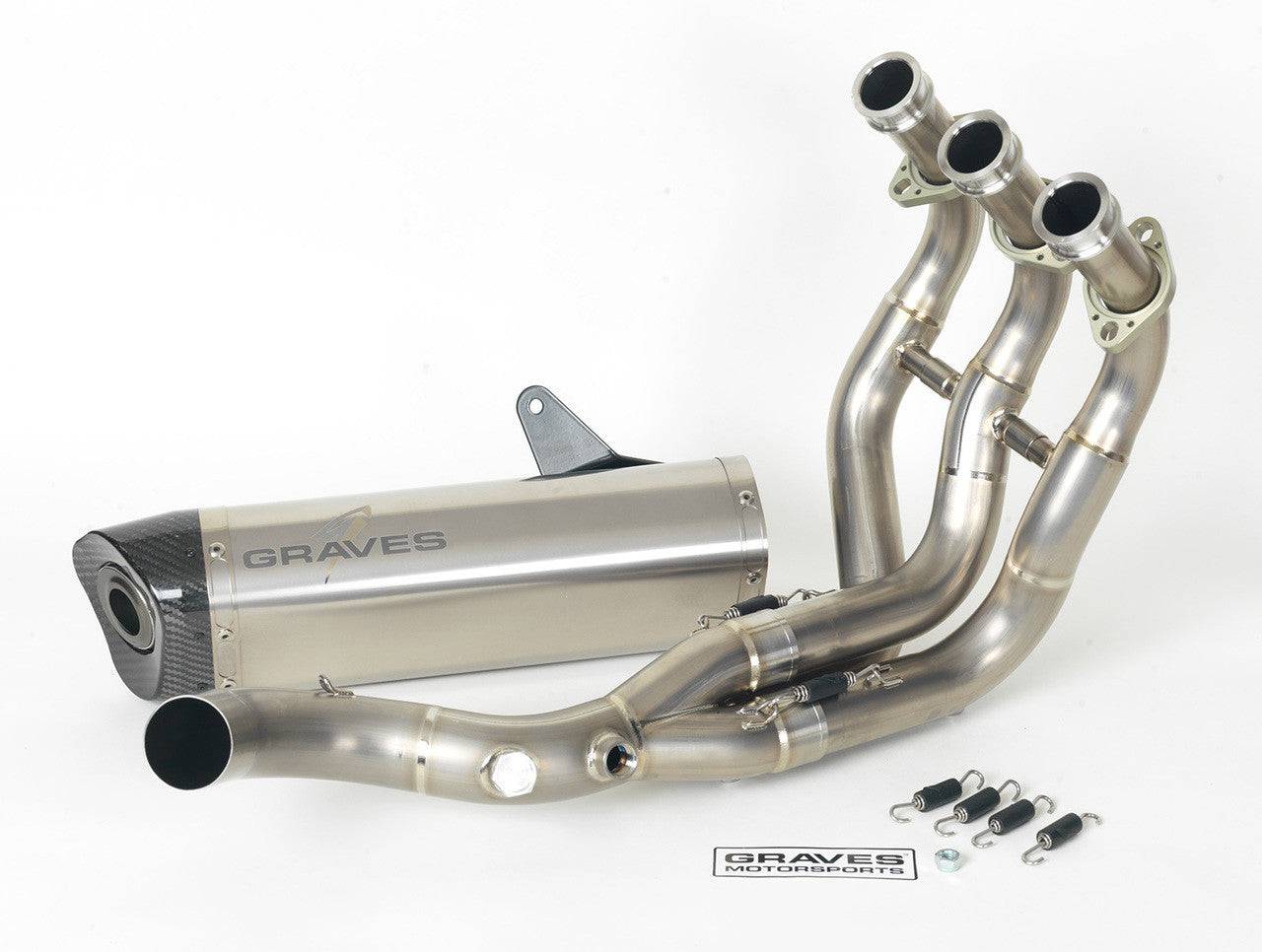 Graves Full Titanium Exhaust Yamaha FZ-09 2014-2016 + FJ-09 2015-2020 + XSR900 2017-2020 + MT-09 2018-2020