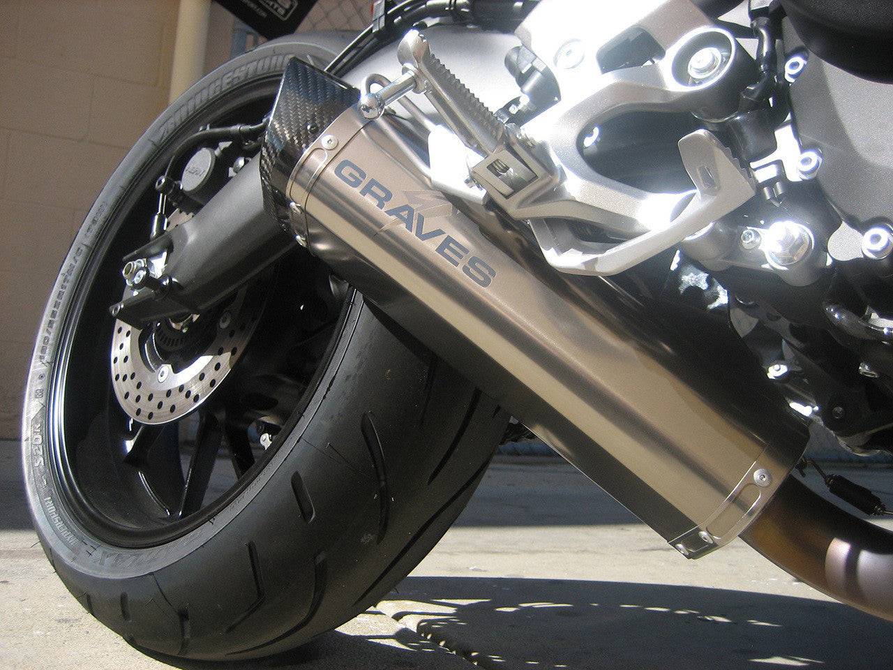 Graves Full Titanium Exhaust Yamaha FZ-09 2014-2016 + FJ-09 2015-2020 + XSR900 2017-2020 + MT-09 2018-2020