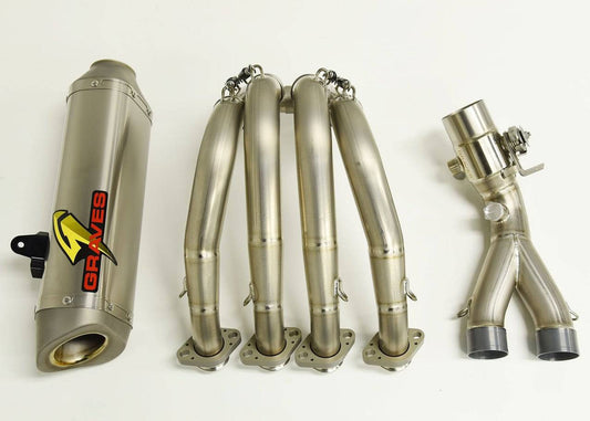 Graves Full Titanium Works 8 EVR Type-R Full Exhaust Yamaha R6  2017-2019 - Adventure Parts