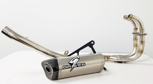 Graves Motorsports Full Exhaust System Kawasaki Ninja EX300 2013-2017