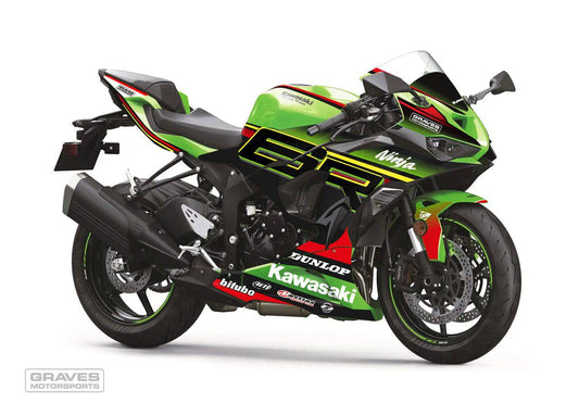 Graves OEM Bodywork Graphics Set Kawasaki ZX-6RR 2024