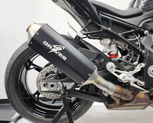 Graves Slip-On Cat-Back Stainless Exhaust System BMW S1000RR 2019-2024