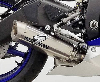 Graves Slip-On Cat-Back Titanium Exhaust Yamaha YZF-R6 600 2006-2020