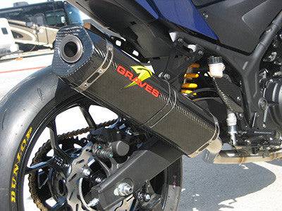 Graves WORKS 2 Full Exhaust System Yamaha R3 2015-2023 - Adventure Parts