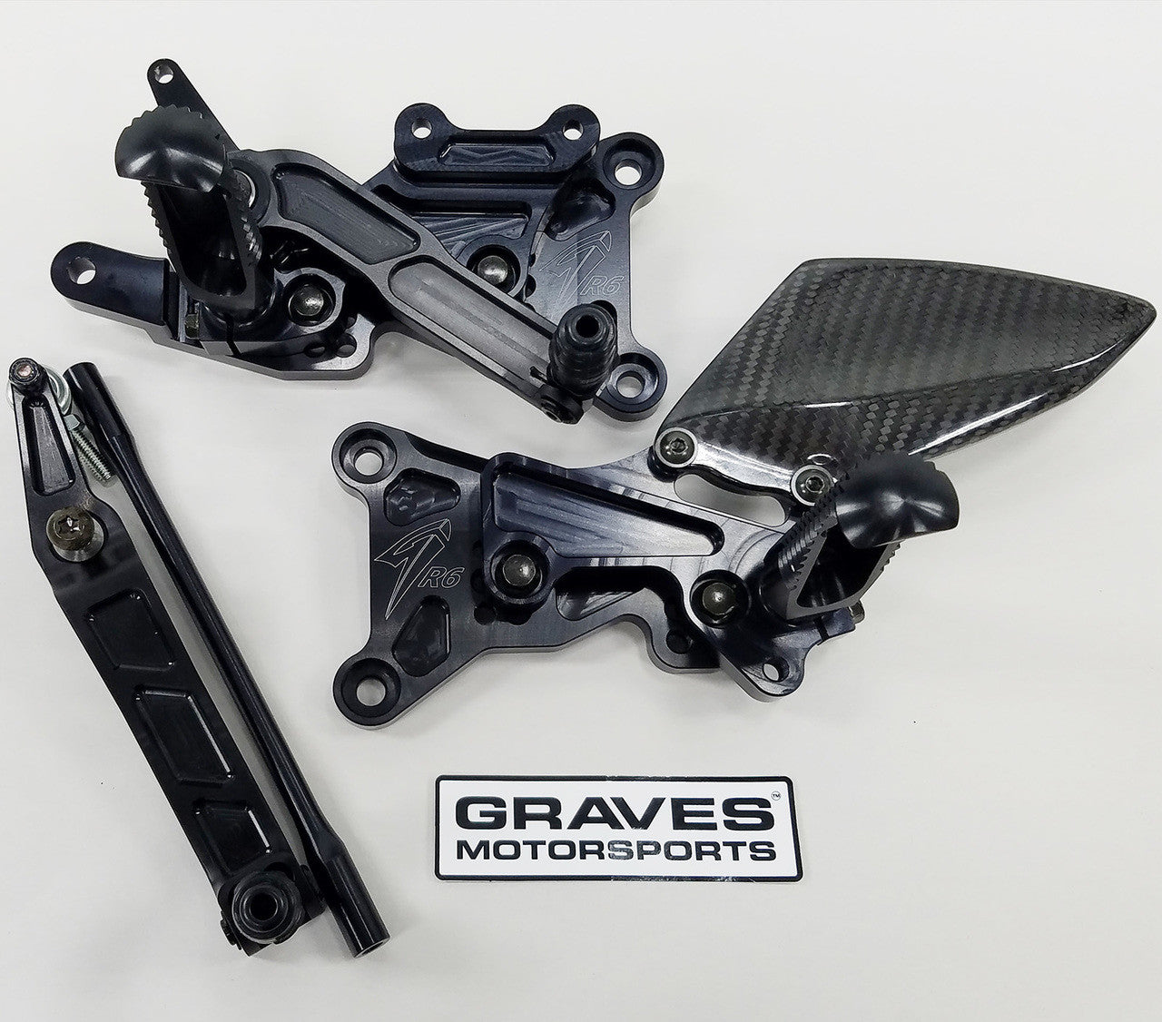 Graves Motorsports Adjustable Rearsets Yamaha R6 2006-2022