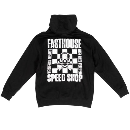 Fasthouse Grid Heavyweight Hooded Pullover - Adventure Parts