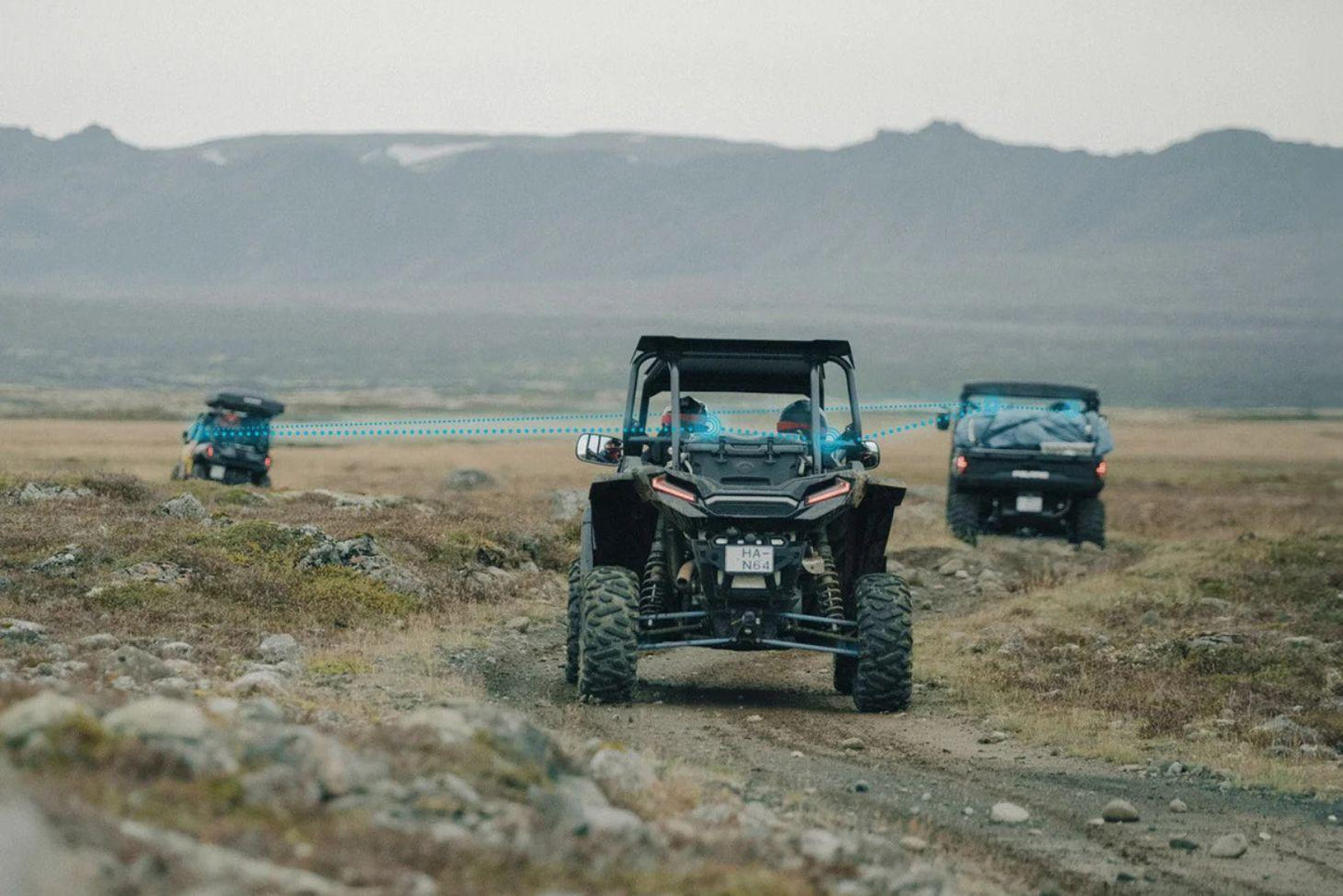 Cardo Packtalk Edge ORV Bluetooth Communication System