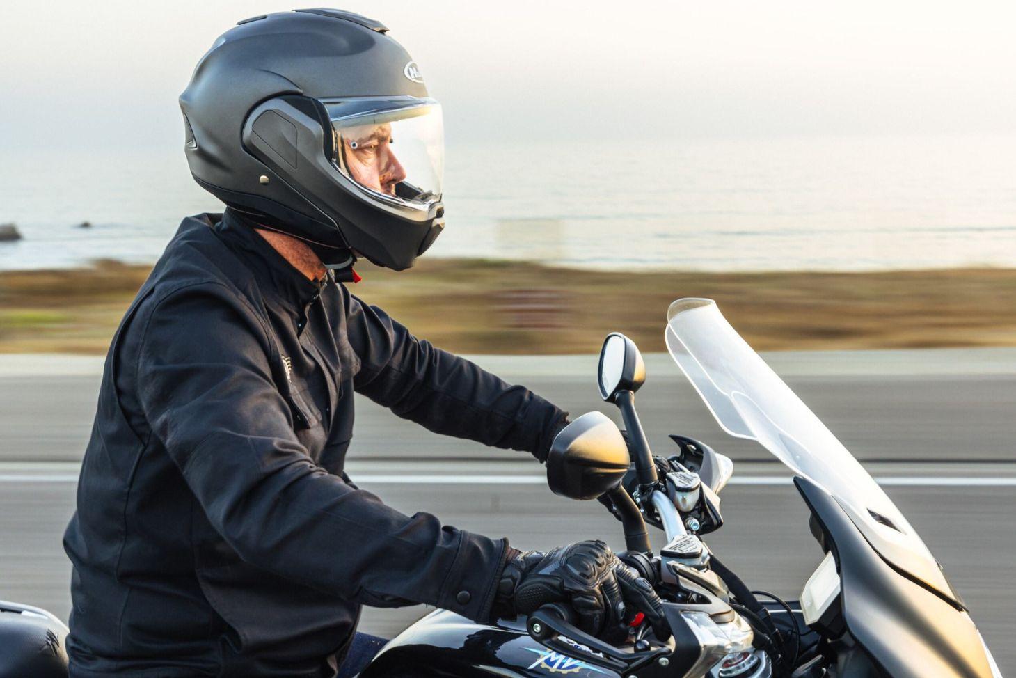 HJC F100 Carbon Modular Motorcycle Helmet