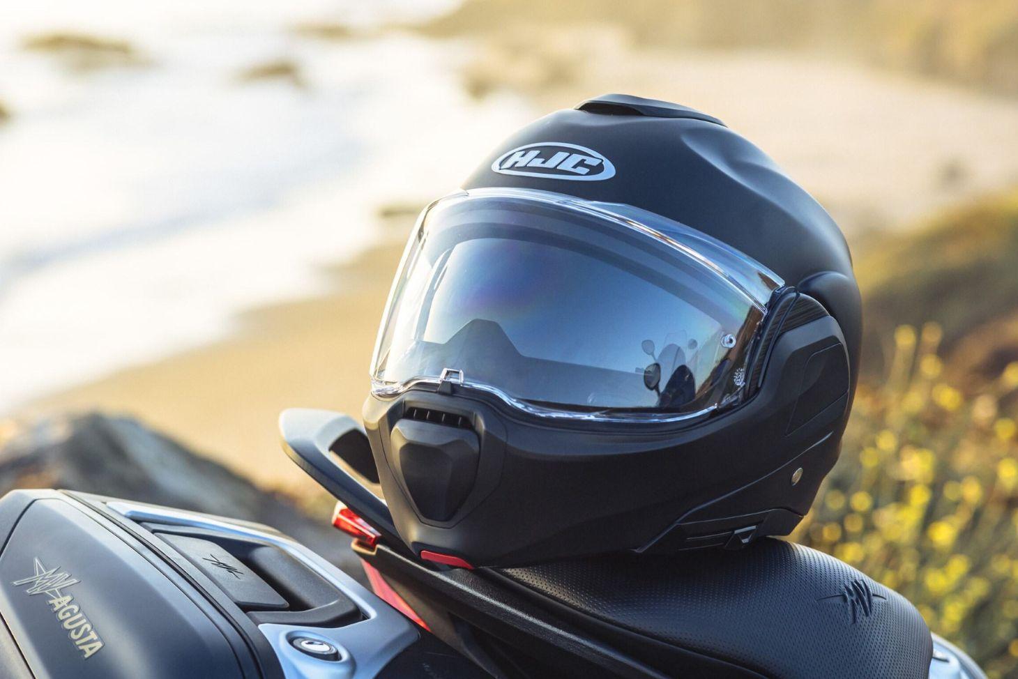 HJC F100 Carbon Modular Motorcycle Helmet
