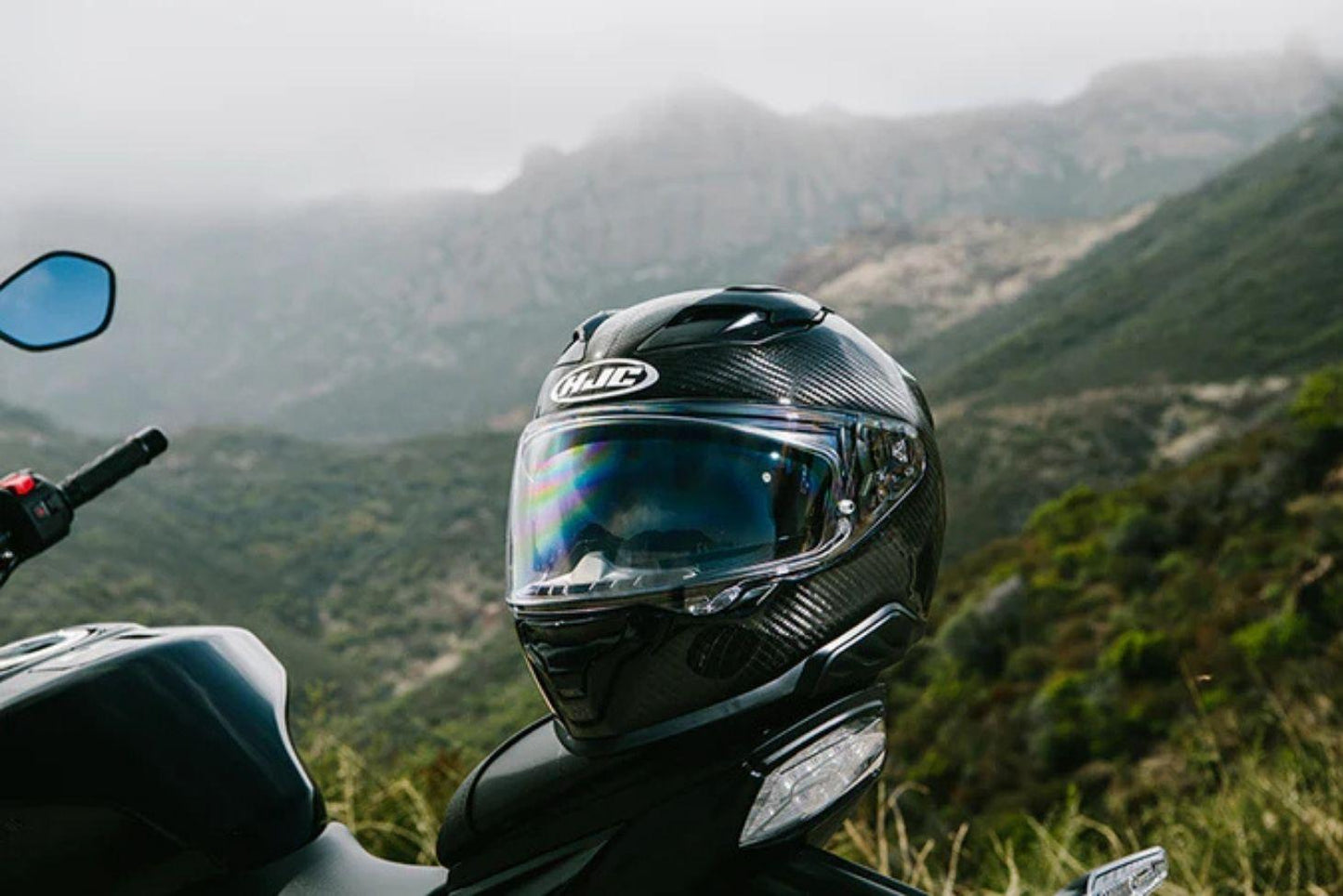 HJC F71 Carbon Full Face Motorcycle Helmet