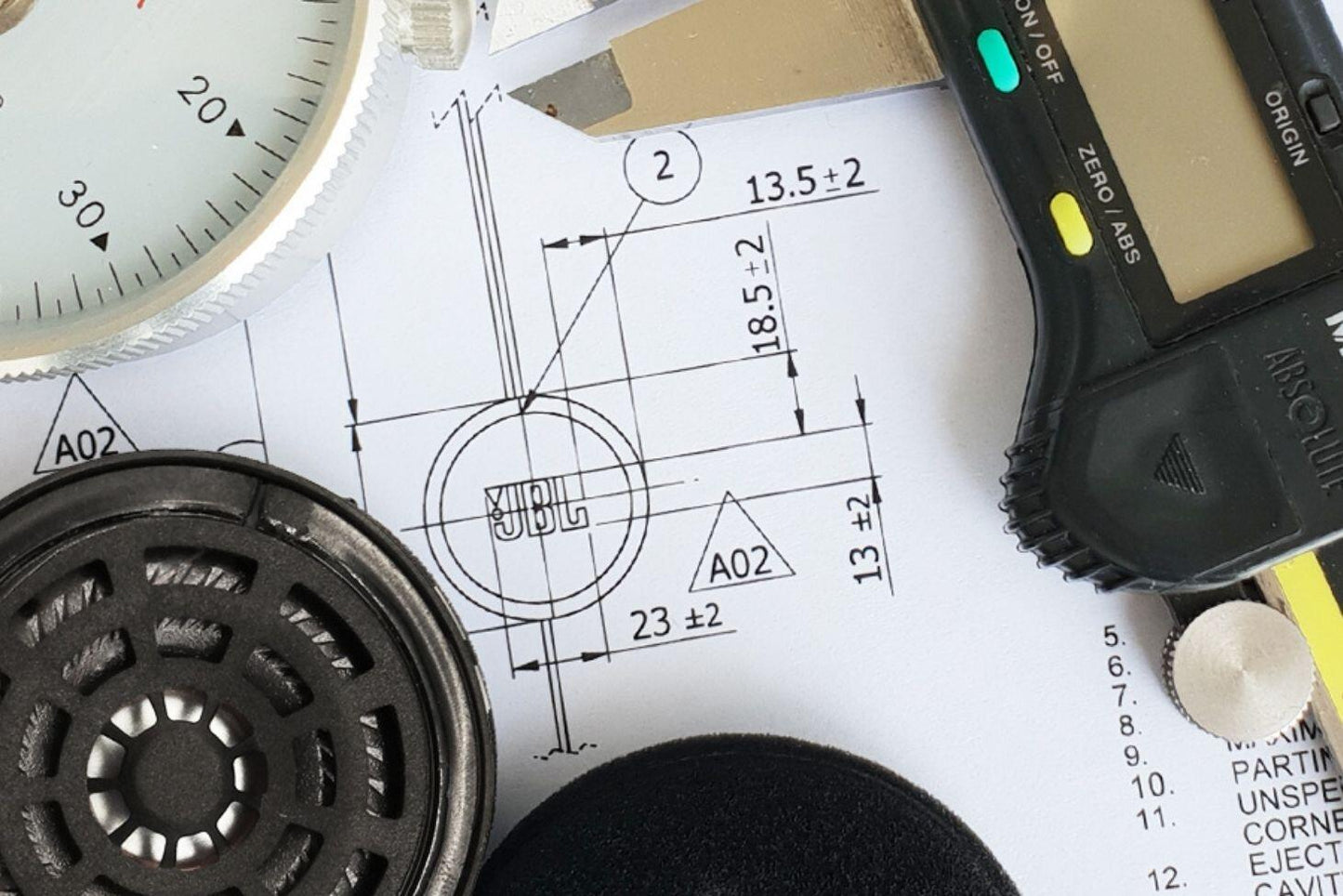 Cardo JBL 45mm HD Speakers