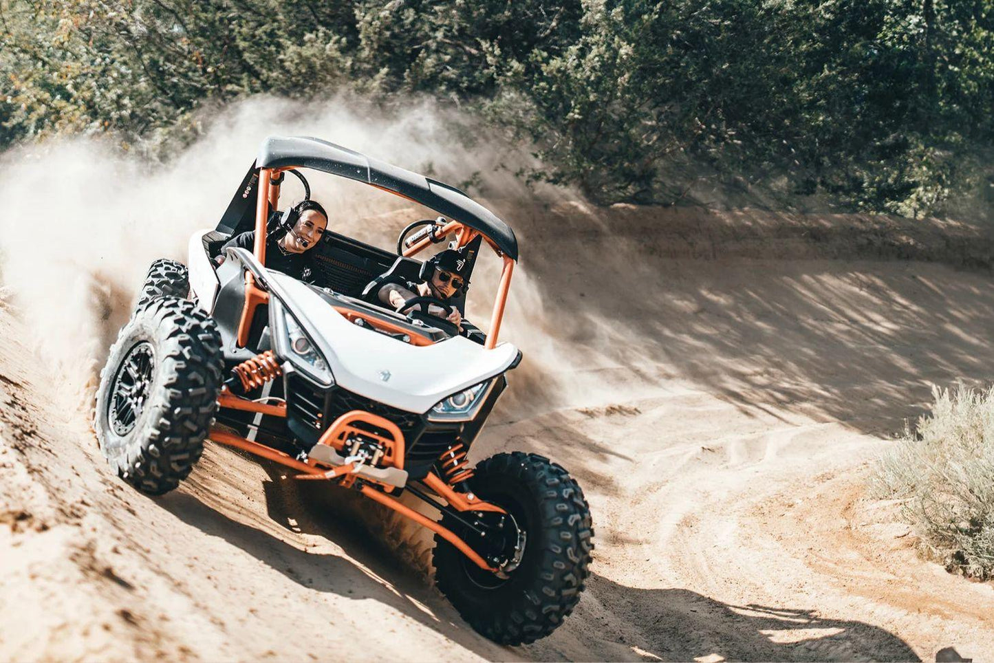 Cardo Packtalk Edgephones ORV Bluetooth Communication System