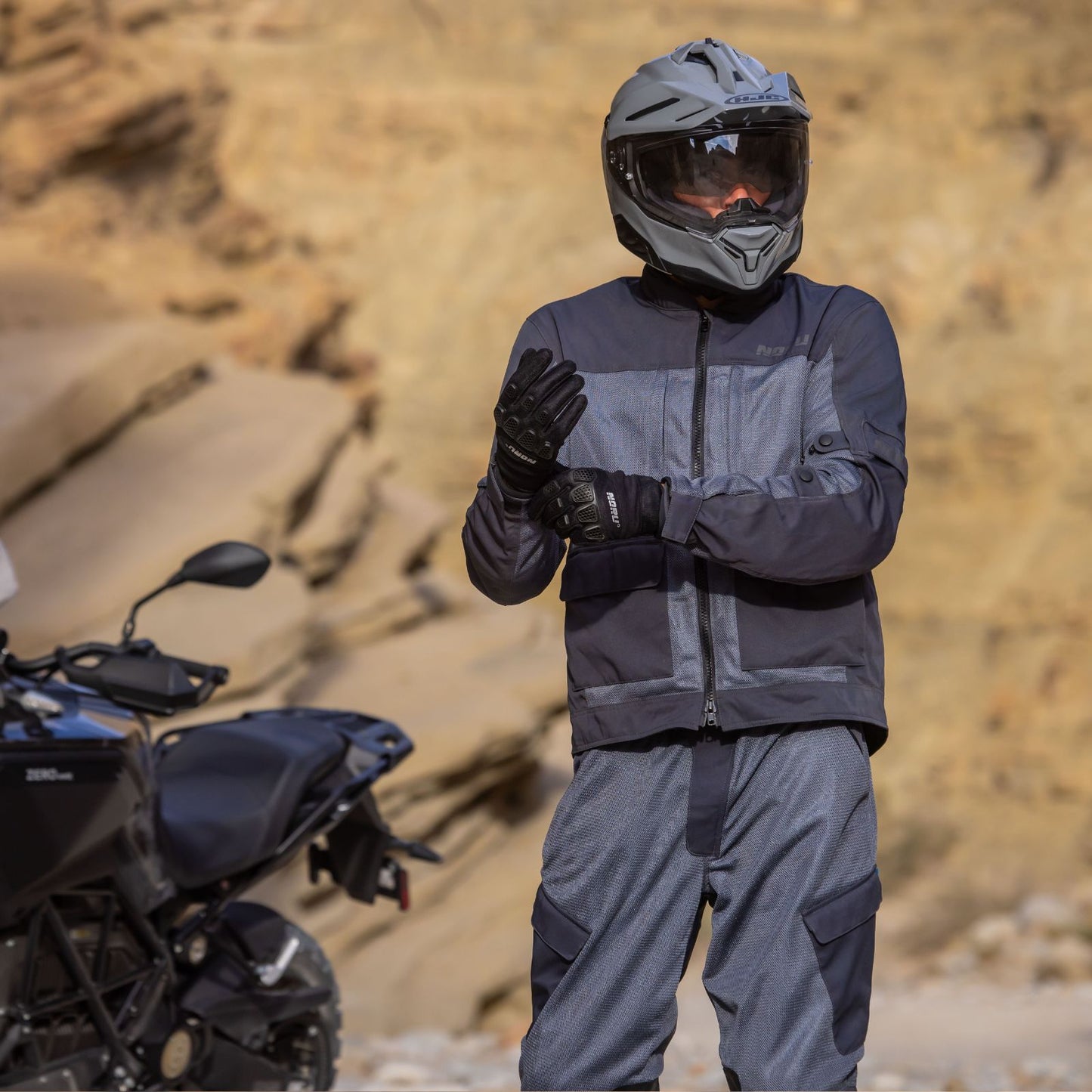 Noru Hakken Adventure Mesh Motorcycle Pants - Adventure Parts