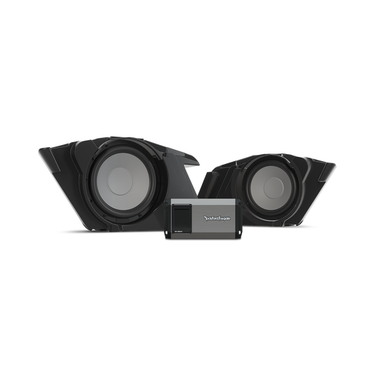 Rockford Fosgate’s Dual 10" Saddlebag Subwoofer Kit Harley-Davidson Street Glide & Road Glide 2014-2023