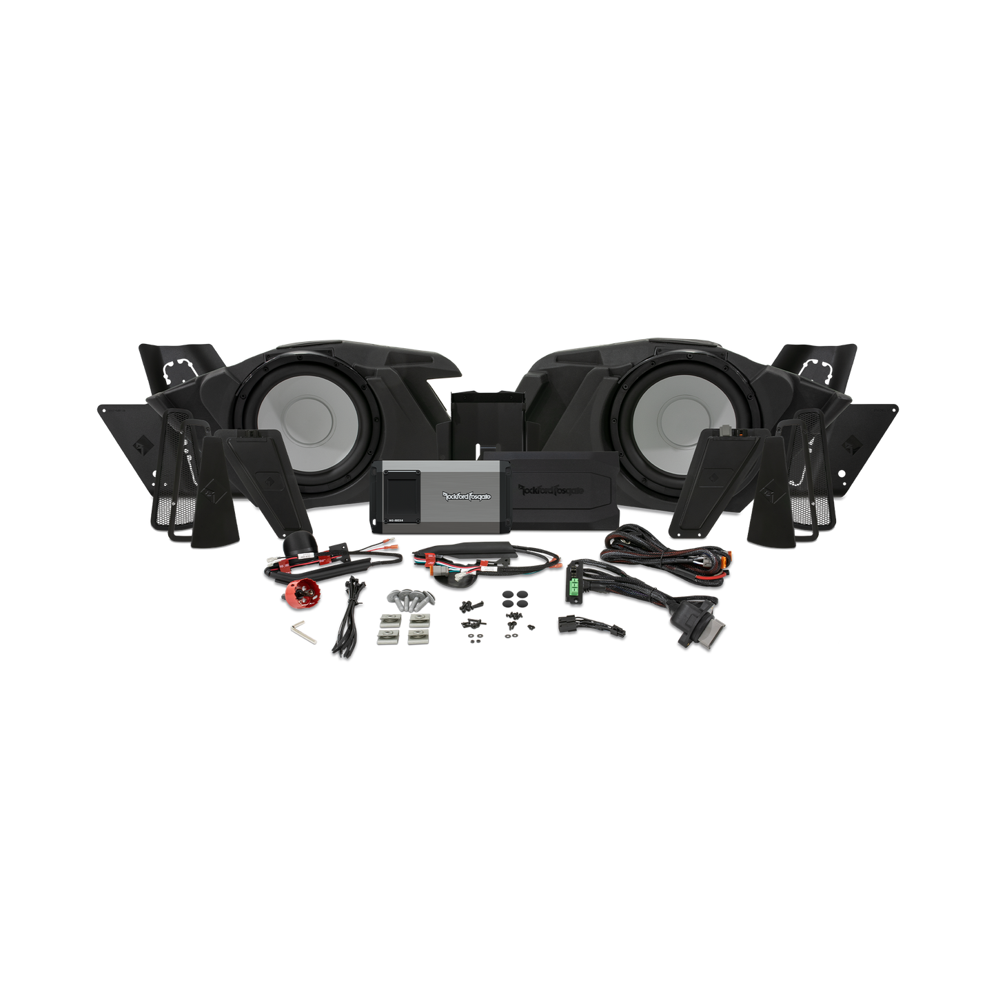 Rockford Fosgate’s Dual 10" Saddlebag Subwoofer Kit Harley-Davidson Street Glide & Road Glide 2014-2023