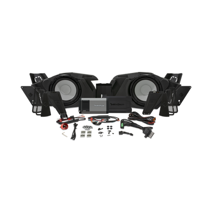 Rockford Fosgate’s Dual 10" Saddlebag Subwoofer Kit Harley-Davidson Street Glide & Road Glide 2014-2023
