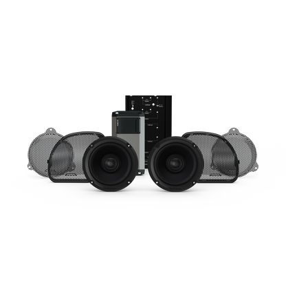 Rockford Fosgate Stage Speaker & Amp Kit Harley-Davidson Street Glide & Road Glide (Gen-3) 2014-2023