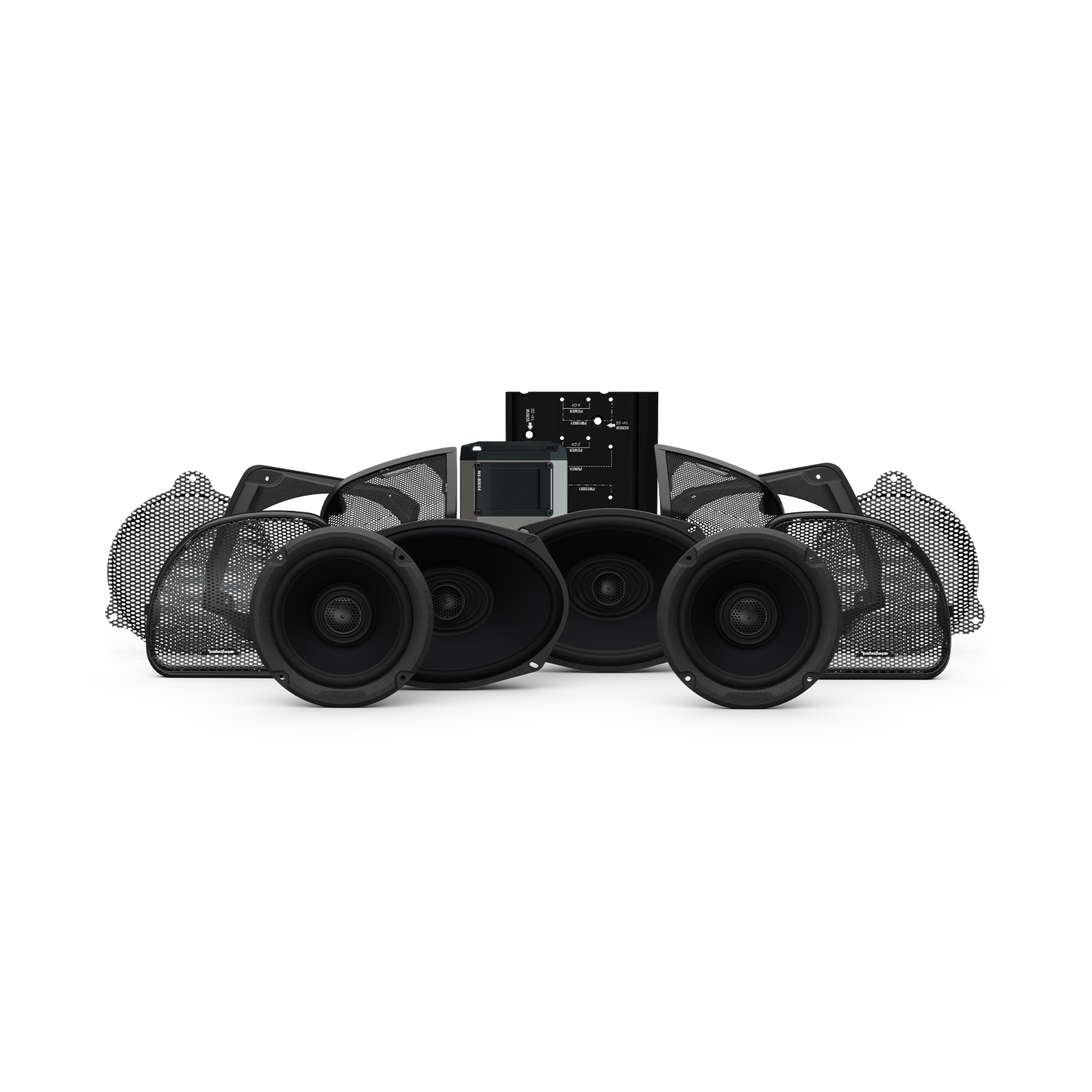 Rockford Fosgate Stage Speaker & Amp Kit Harley-Davidson Street Glide & Road Glide (Gen-3) 2014-2023