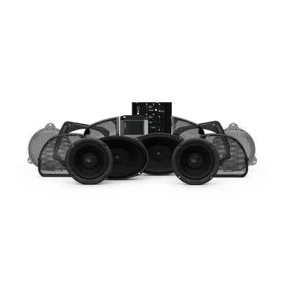 Rockford Fosgate Stage Speaker & Amp Kit Harley-Davidson Street Glide & Road Glide (Gen-3) 2014-2023