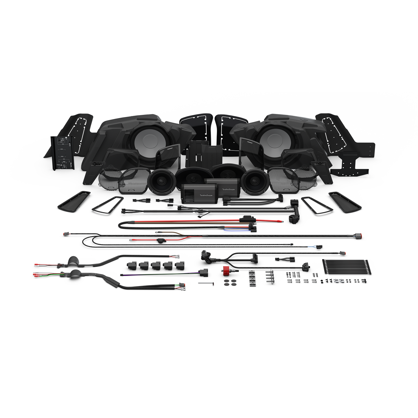 Rockford Fosgate Stage Speaker & Amp Kit Harley-Davidson Street Glide & Road Glide (Gen-3) 2014-2023