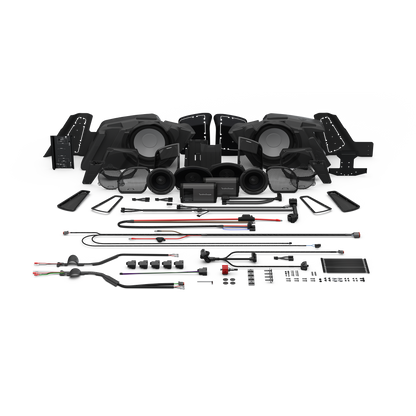 Rockford Fosgate Stage Speaker & Amp Kit Harley-Davidson Street Glide & Road Glide (Gen-3) 2014-2023