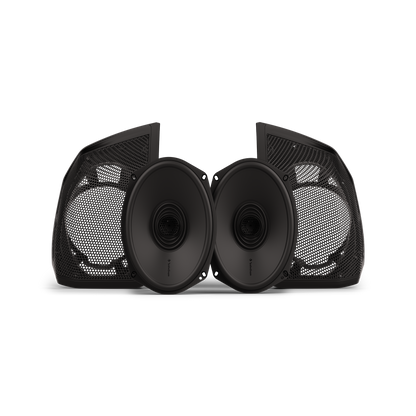 Rockford Fosgate 6x9" Aftermarket Saddlebag Cut-In Speaker Kit Harley-Davidson 2024+