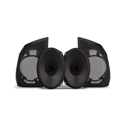 Rockford Fosgate 6x9" Aftermarket Saddlebag Cut-In Speaker Kit Harley-Davidson 2024+
