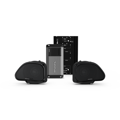 Rockford Fosgate Stage Speaker & Amp Kit Harley-Davidson Road Glide (Gen-3) 1998-2013