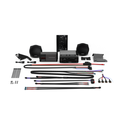 Rockford Fosgate Stage Speaker & Amp Kit Harley-Davidson Street Glide & Electra Glide (Gen-3) 1998-2013